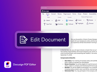 Docusign Introduces PDF Editor to Simplify the Path from Document Preparation to Signature