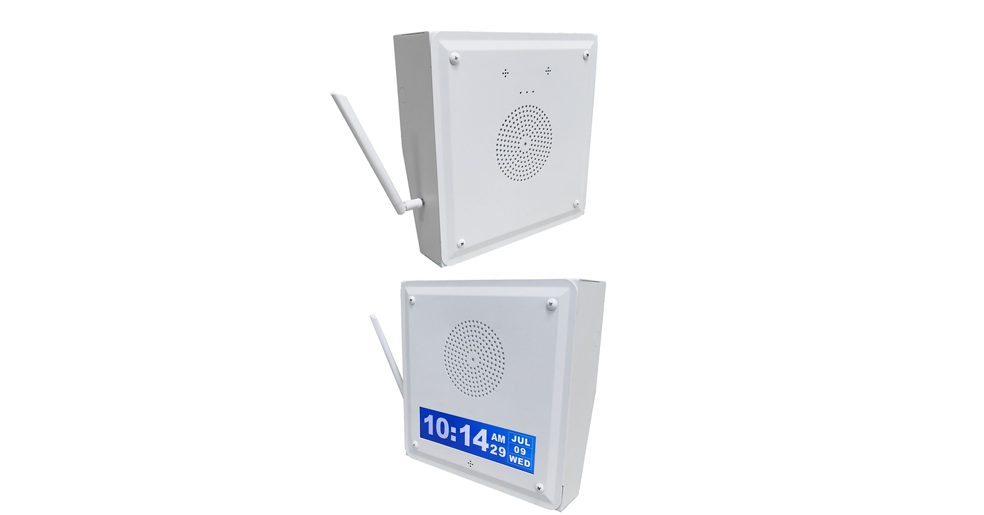 Admoveo Systems Expands School WiFi PA Speaker Lineup with LCD Messaging