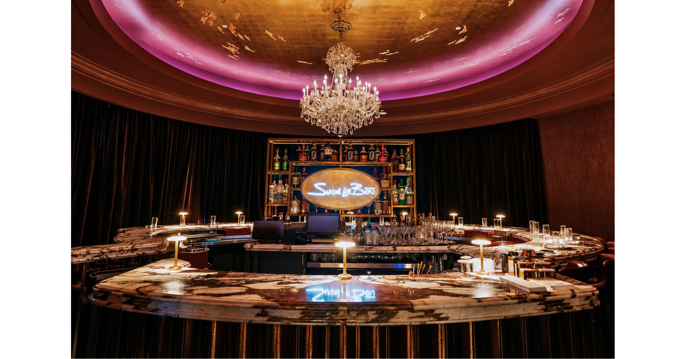 Sushi by Boū Tees Off at Trump National Doral With Its Largest Omakase Counter Yet