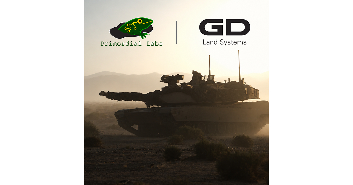 Computer System And Service General Dynamics Land Systems and Primordial Labs to Bring Natural ...