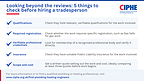 CIPHE reveals that most homeowners fail to carry out basic checks before hiring a tradesperson