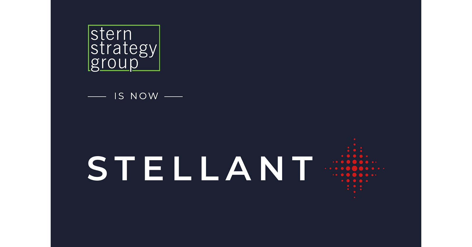 Stern Strategy Group Rebrands as Stellant Group