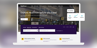Heathrow's new digital experience, powered by Adobe’s agentic AI and customer experience orchestration technology Heathrow's new digital experience, powered by Adobe’s agentic AI and customer experience orchestration technology