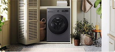 LG mostra como os ciclos de lavagem adequados ajudam a preservar as roupas de cama na primavera