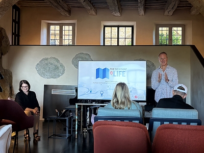Paul Pagnato and Dr. Laura Carstensen Take Longevity Science to R360 in Tuscany