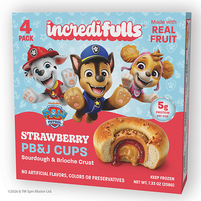 INCREDIFULLS® PAW PATROL® PB&J CUPS LAUNCH NATIONWIDE AT KROGER