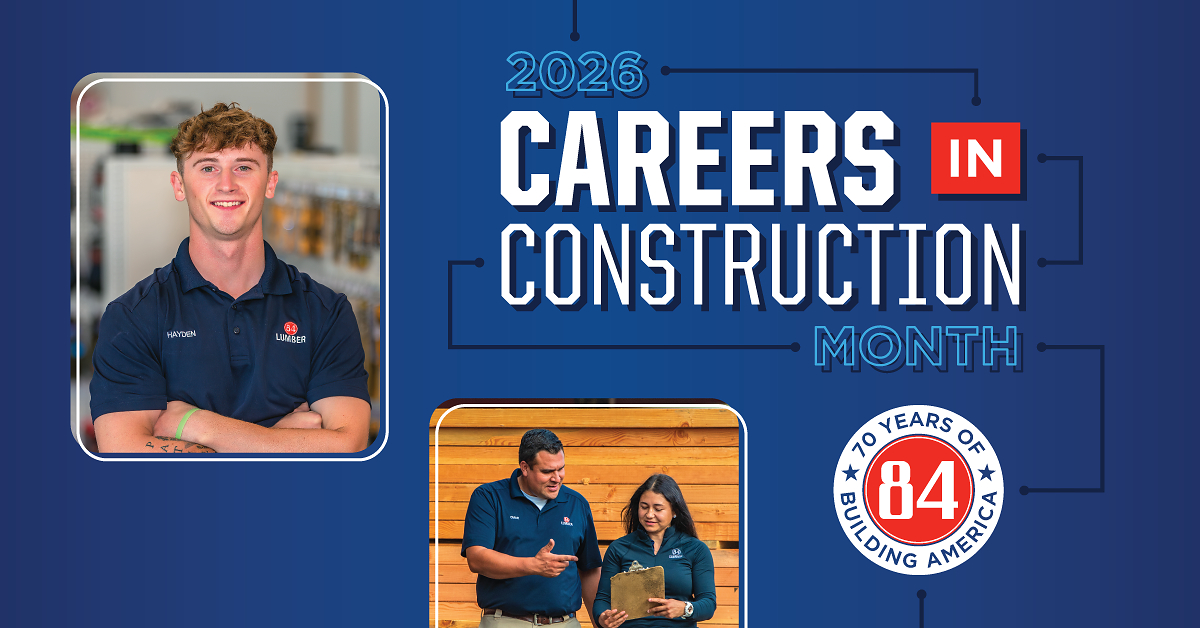 84 Lumber Spotlights Careers in Truss Manufacturing During Careers in Construction Month