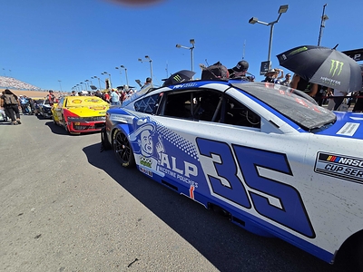 ALP Pouch Brings “Chilled Mint to the Desert” with Driver Riley Herbst at Las Vegas Motor Speedway 