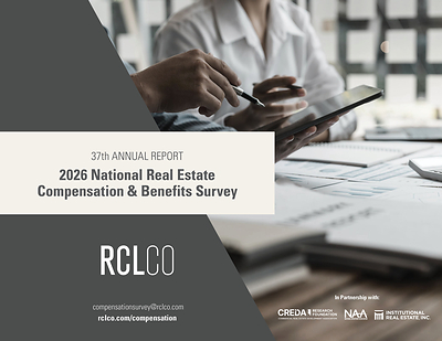 RCLCO Announces Release of the 2026 National Real Estate Compensation &amp; Benefits Survey
