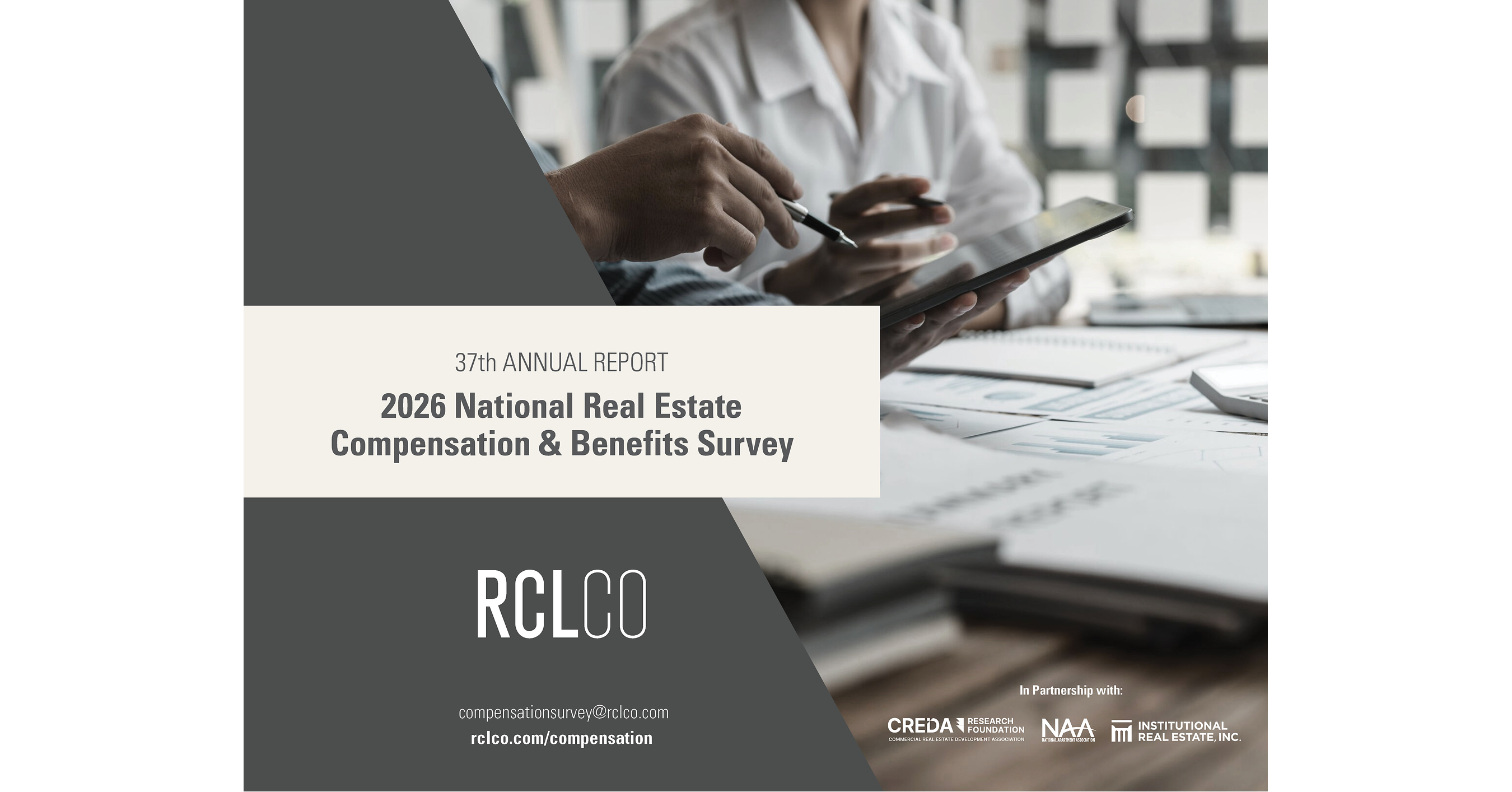 RCLCO Announces Release of the 2026 National Real Estate Compensation & Benefits Survey