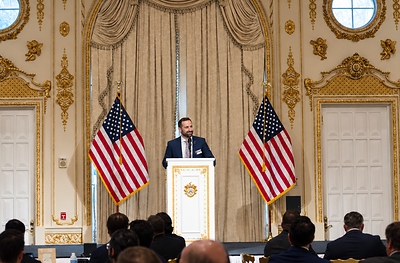 Daniel Kleinmann, Co-Founder & General Partner, speaking at Balerion’s Nuclear Energy, Space & Defense Tech Investor Summit at Mar-a-Lago. Daniel Kleinmann, Co-Founder & General Partner, speaking at Balerion’s Nuclear Energy, Space & Defense Tech Investor Summit at Mar-a-Lago.