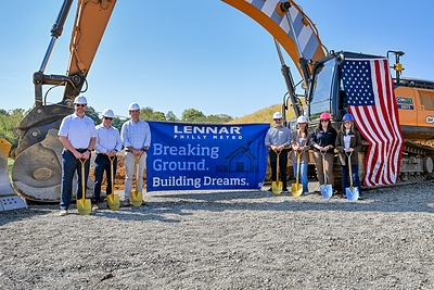 Lennar Breaks Ground on the Residential Homes at Broadcast District, a Walkable Mixed-Use Community in Wyomissing, PA