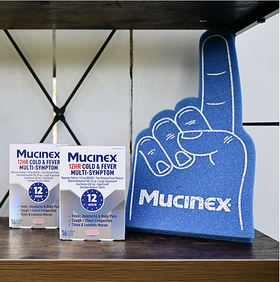 MUCINEX® LAUNCHES GO ALL 12 CAMPAIGN TO POWER FANS THROUGH FOOTBALL SUNDAY, ALL SEASON LONG