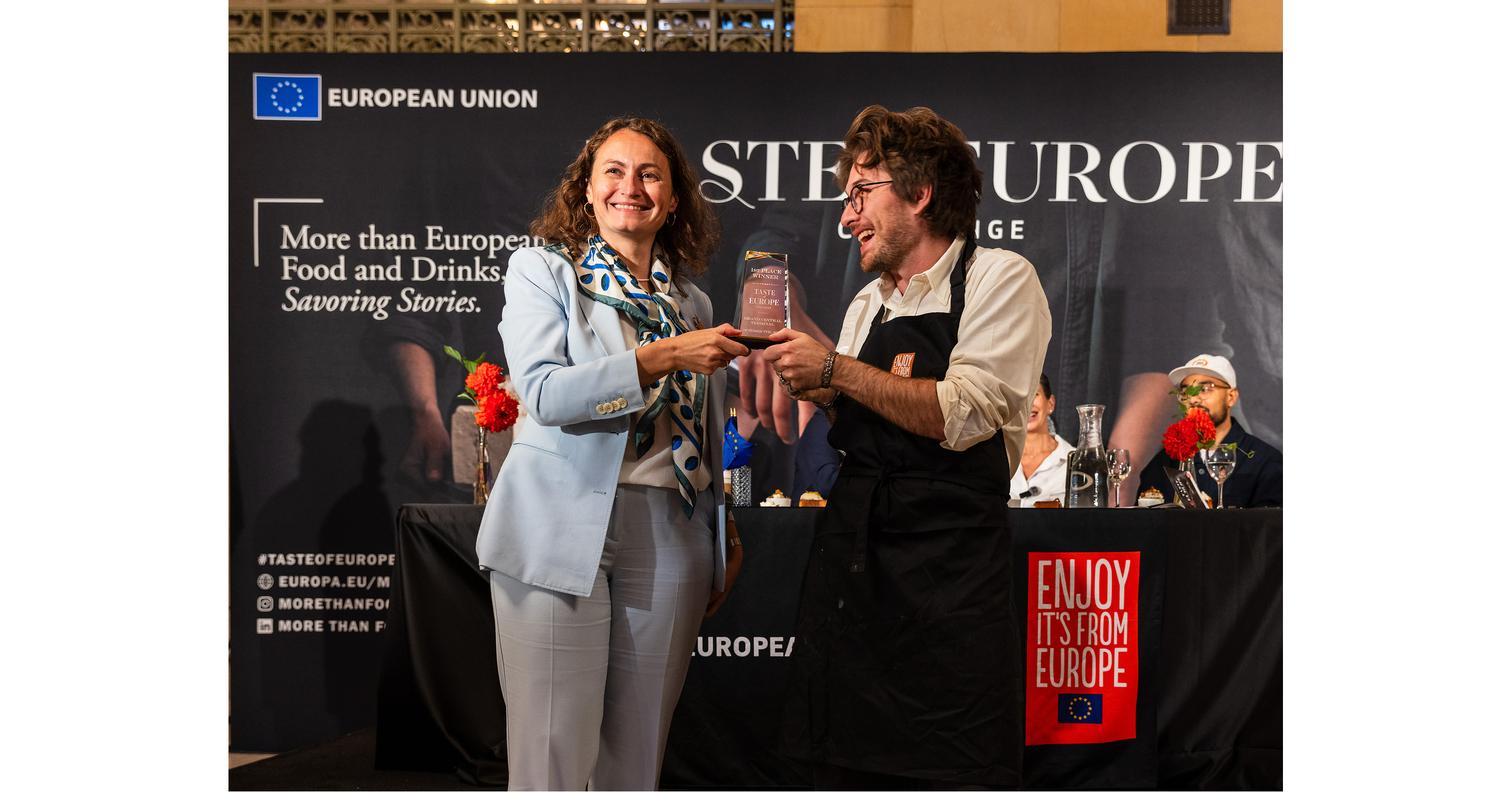 Taste of Europe Challenge Brought Live Culinary Competition to Grand Central Terminal