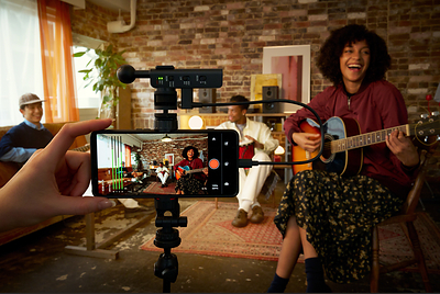When used with Sony’s dedicated Spatial Audio Video Tool  app, creators can shoot video, check footage, make simple edits, and export content with spatial audio . 