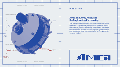 Amca, America’s engineering company, announces partnership with the Army Amca, America’s engineering company, announces partnership with the Army