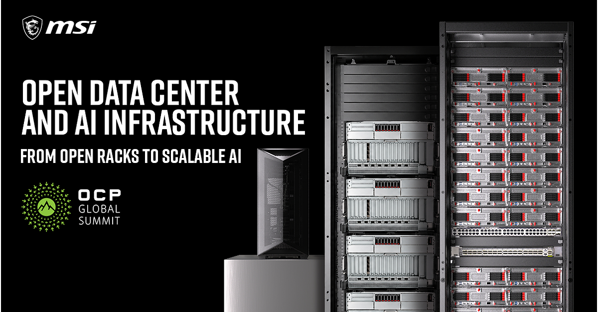 MSI Showcases Open Data Center and AI Infrastructure at 2026 OCP Global Summit