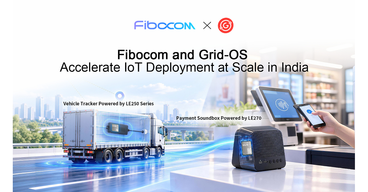 Fibocom and Grid-OS Accelerate IoT Deployment at Scale in India at IMC 2026