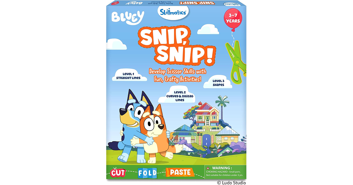 Snip, Cut, Create: Skillmatics Snip, Snip! Bluey Wins a Parents 2026 Best Toy Award