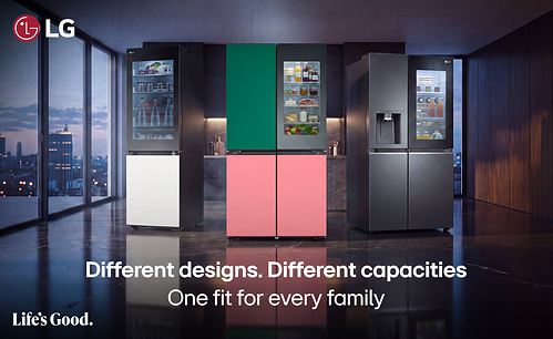 LG REFRIGERATORS BRING PRACTICAL TECHNOLOGY TO THE MODERN KITCHEN This image opens in the lightbox