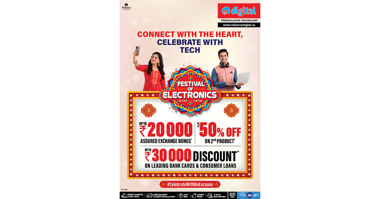 Reliance Digital's Festival of Electronics Sale Is Live: Best Deals on ...