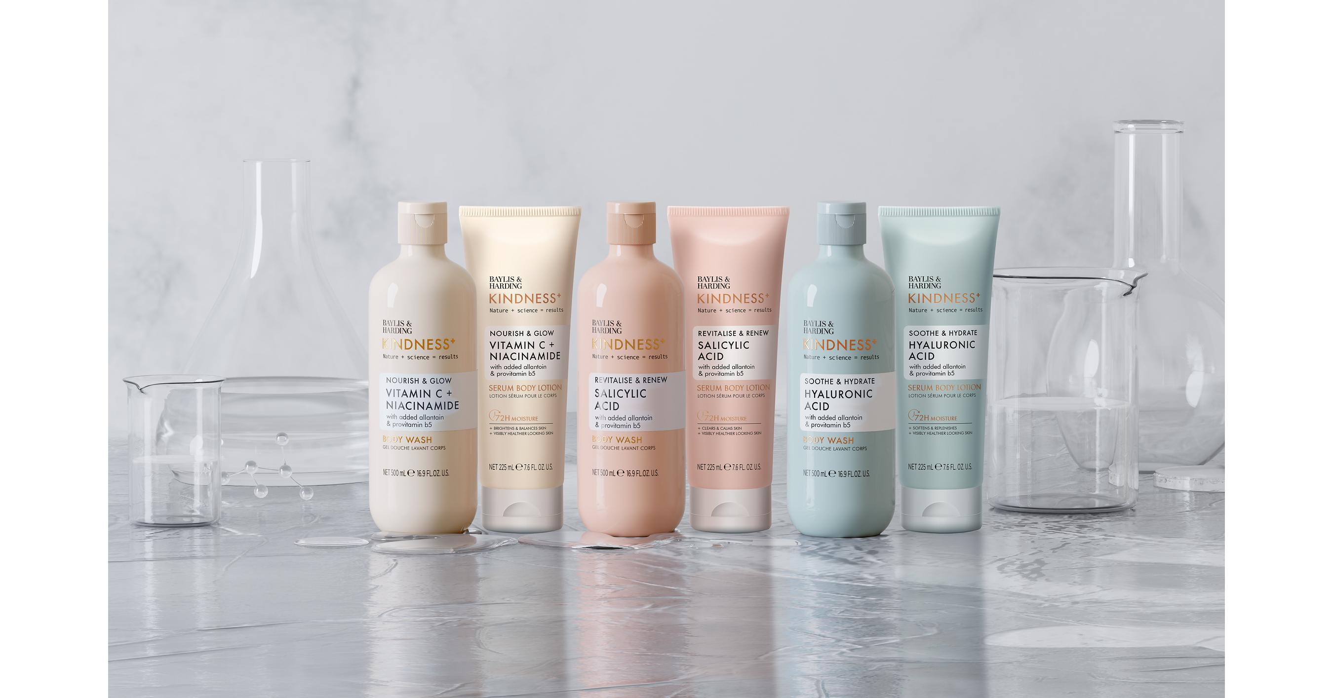 BAYLIS & HARDING EXPANDS KINDNESS+ COLLECTION WITH NEW SERUM BODY LOTIONS, NOW AVAILABLE AT WHOLE FOODS MARKET