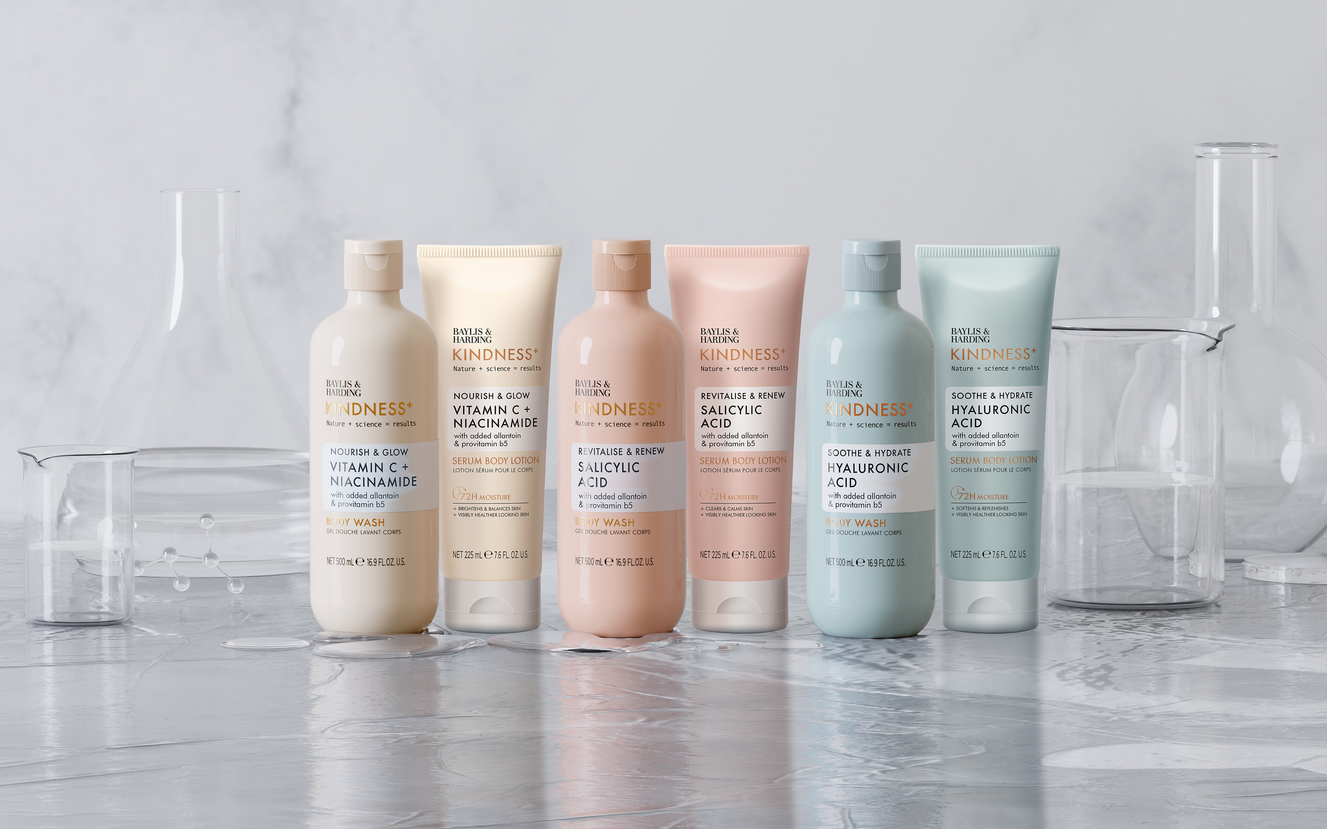 BAYLIS &amp; HARDING EXPANDS KINDNESS+ COLLECTION WITH NEW SERUM BODY LOTIONS, NOW AVAILABLE AT WHOLE FOODS MARKET