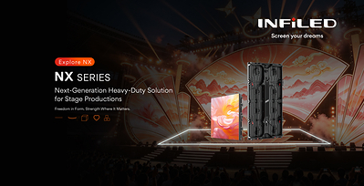 INFiLED Launches NX Series for Stage Productions