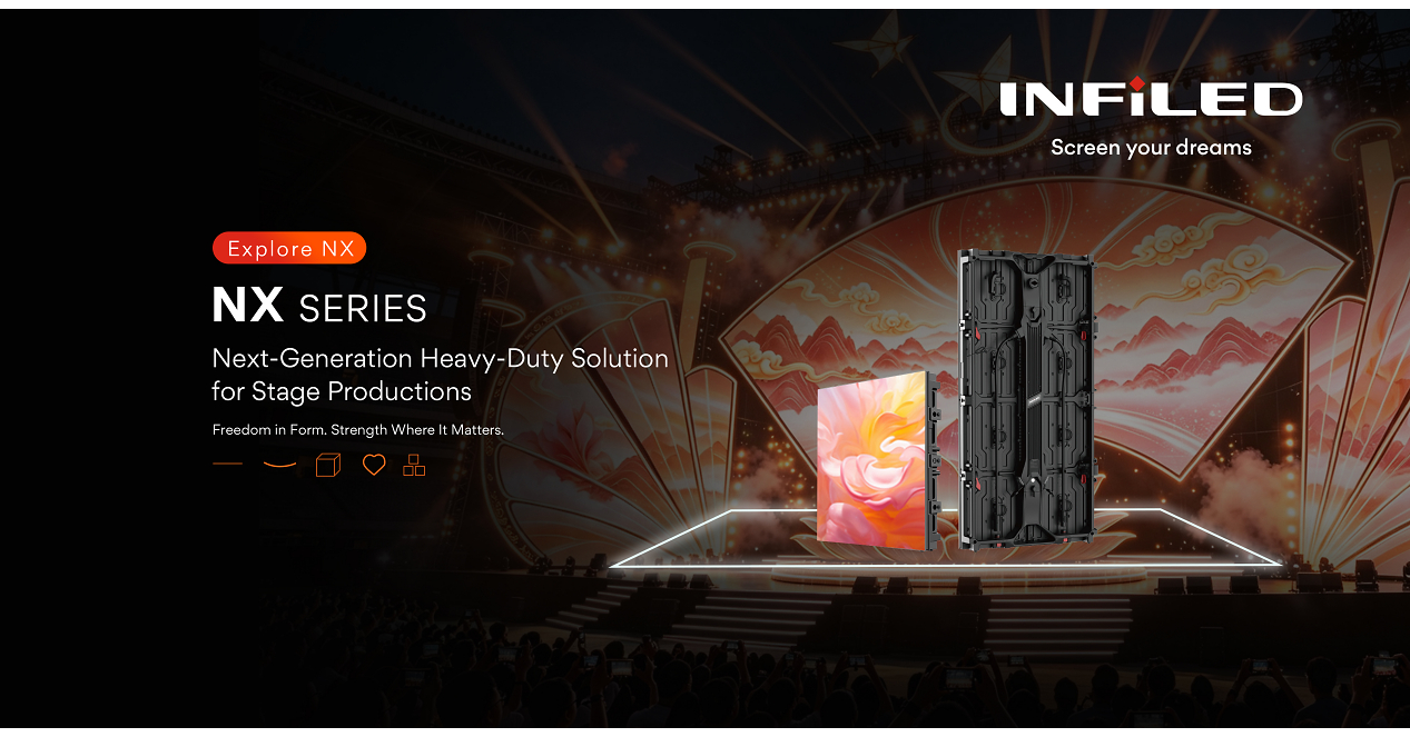 INFiLED Launches NX Series for Stage Productions