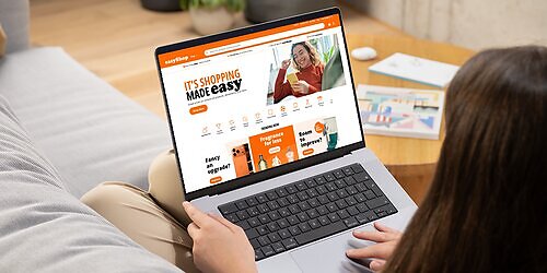 easyShop.com homepage This image opens in the lightbox