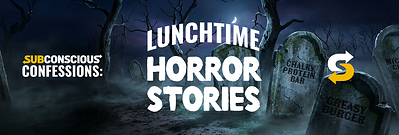 Listen to your SUBconscious and confess at LunchtimeHorrors.com for a chance to receive a $15 Subway® eGift card.