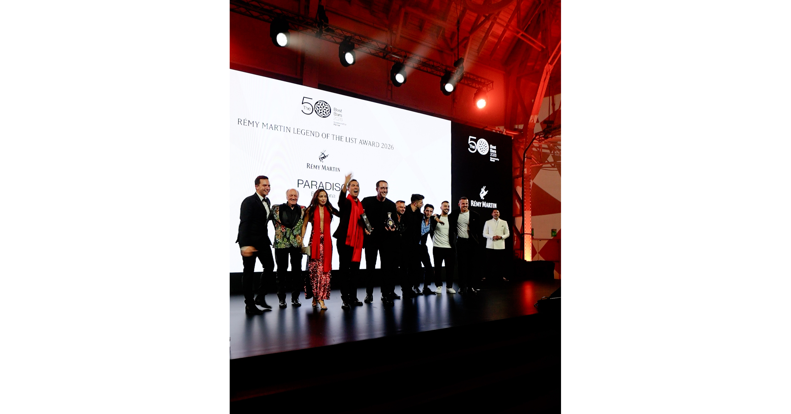 PARADISO IN BARCELONA CROWNED WINNER OF THE RÉMY MARTIN LEGEND OF THE LIST AWARD AT THE 50 BEST BARS 2026