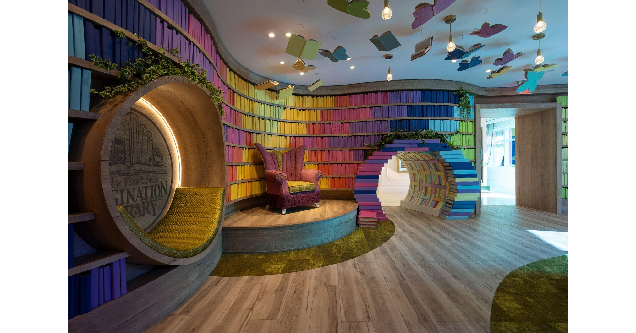 THE STUDIO BEHIND DOLLY'S LIFE OF MANY COLORS MUSEUM