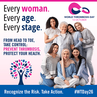 World Thrombosis Day campaign urges global action to protect women against blood clots