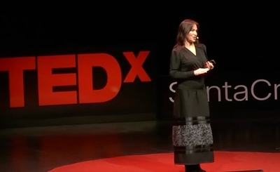 Dr Kyra Bobinet presenting at Tedx - Santa Cruz Dr Kyra Bobinet presenting at Tedx - Santa Cruz