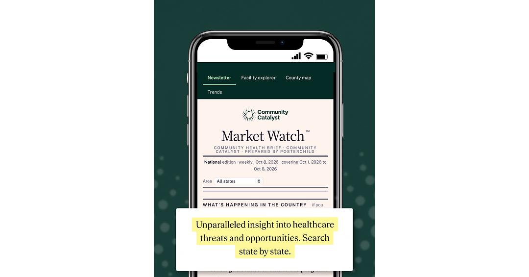 Transformational Tool from Community Catalyst Gives Communities Unparalleled Insight Into Healthcare Threats