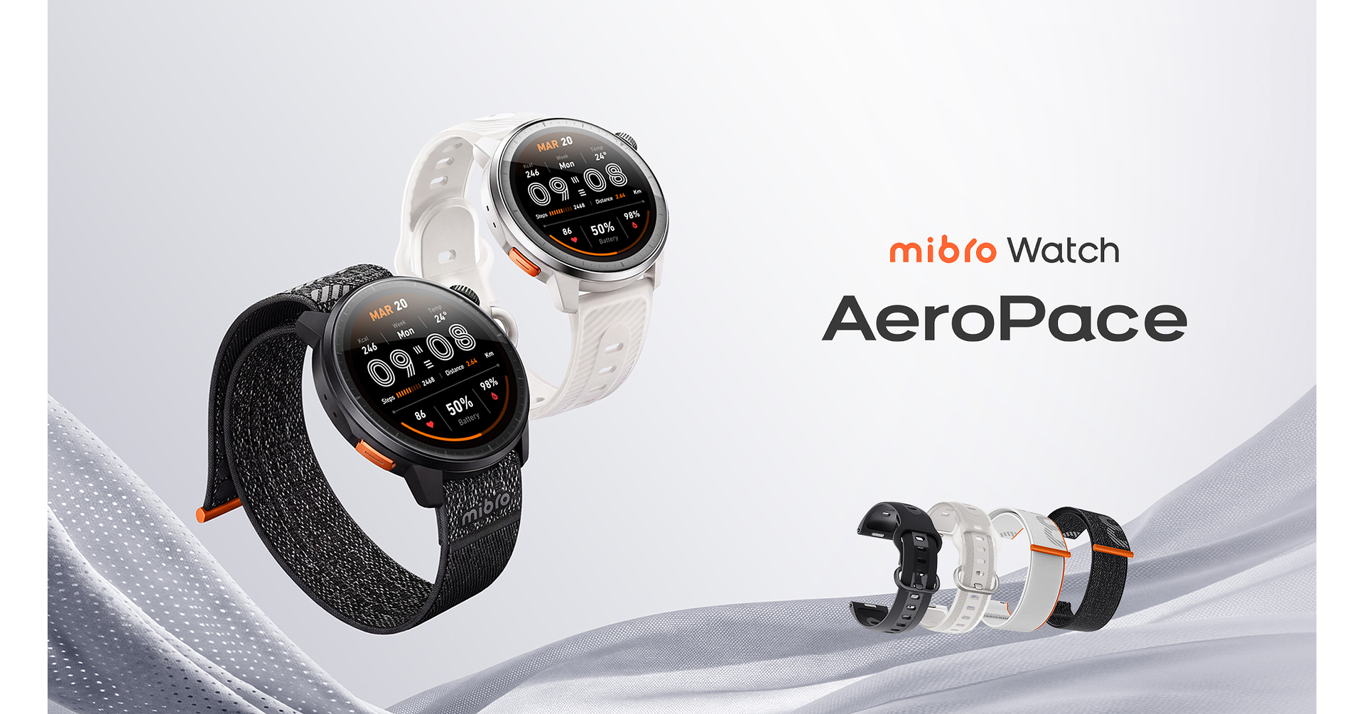 Mibro lance l'AeroPace, une montre connectée de course à pied conçue pour les coureurs débutants