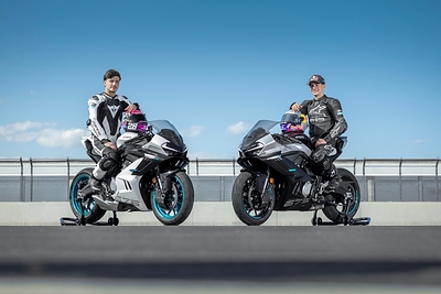 CFMOTO Aspar Riders with 675SR-R CFMOTO Aspar Riders with 675SR-R
