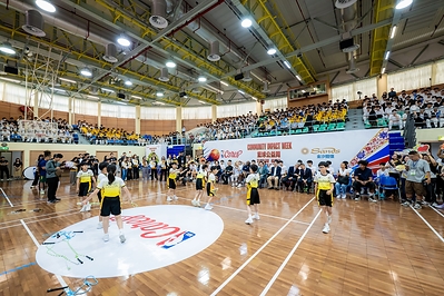 Students from Colégio Dom Bosco (Yuet Wah) present an electrifying freestyle rope-skipping performance at School Day, showcasing the energy and diverse talents of Macao’s youth.