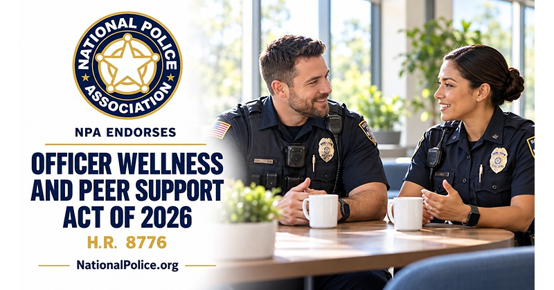 The National Police Association Endorses the Officer Wellness and Peer Support Act of 2026