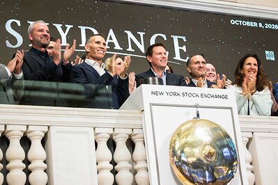 Skydance at the NYSE October 8 This image opens in the lightbox