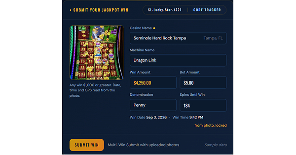 Player Analytics Group, LLC Launches SpinLucki Slot Tracker to Help Slot Players Track Their Wins, Explore Community Jackpots and Plan Casino Trips