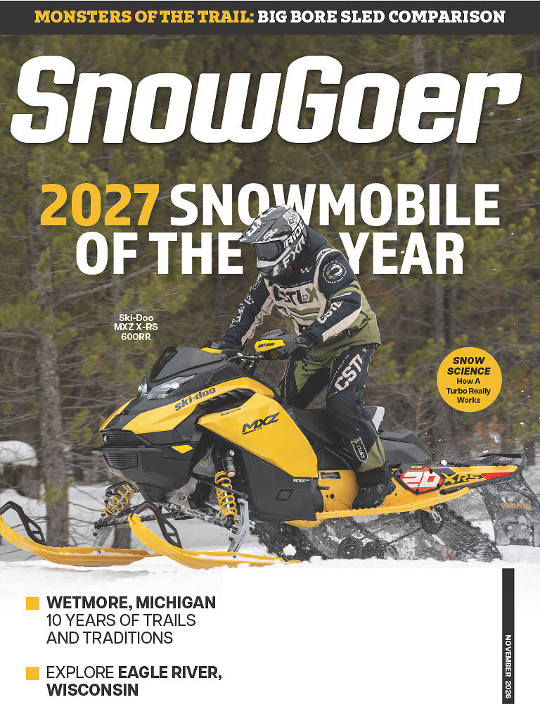 Ski-Doo MXZ X-RS 600RR E-TEC utsedd till Årets Snöskoter av Snow Goer