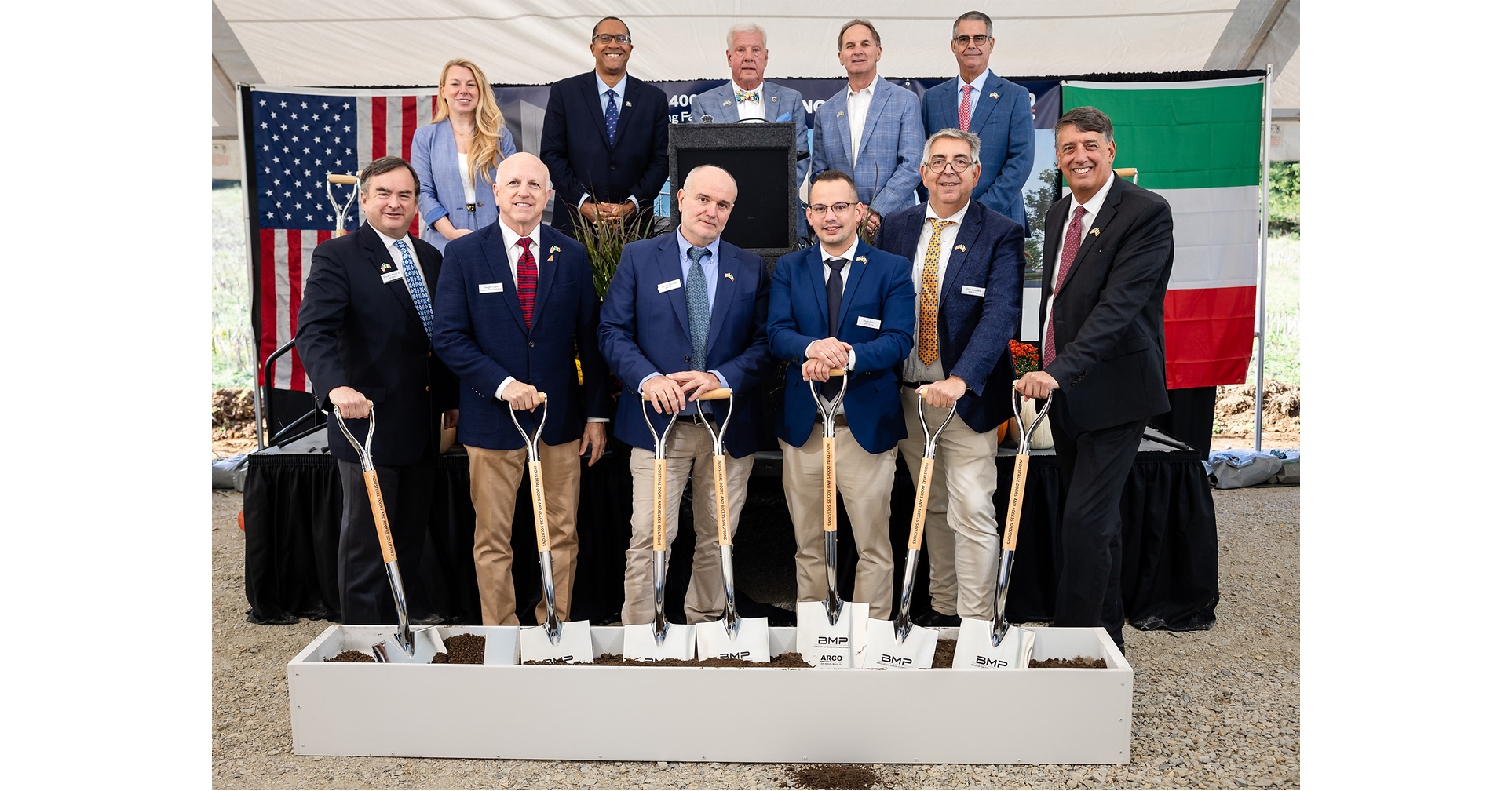 Groundbreaking Ceremony for New Jamison Door/BMP Group Manufacturing Facility