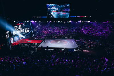 Real American Freestyle Names Dollamur Official Mat of RAF and RAF NEXT GEN