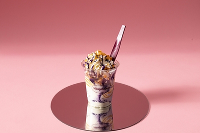 Ube, Vanilla & Cornflake Cookie Dazzler Ube, Vanilla & Cornflake Cookie Dazzler