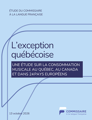 Écoute musicale en ligne : le Québec fait exception