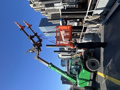 Sharing Excess Demo Oct 7 2026 U.S Coastal Service Ship-Side Crane