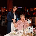 CenterLight President and CEO Tara Buonocore-Rut and CenterLight PACE Participant Sister Mary Anna Euring, O.P.
