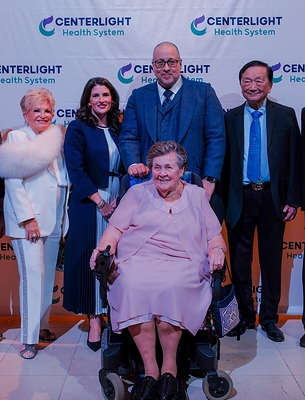 Victoria Schneps, Tara Buonocore-Rut, Senator Gustavo Rivera, George C.K. Liu, MD, Sister Mary Anna Euring, O.P.